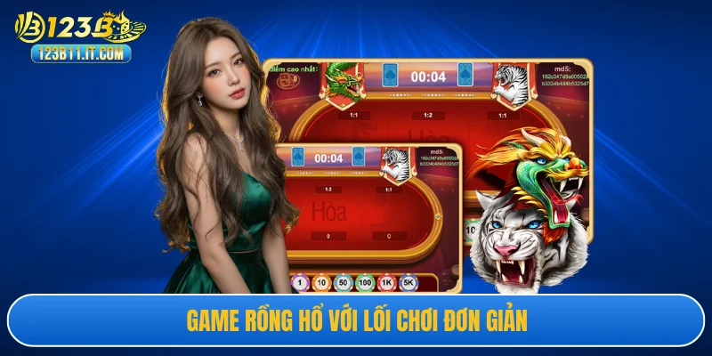 Game Rồng Hổ với lối chơi đơn giản